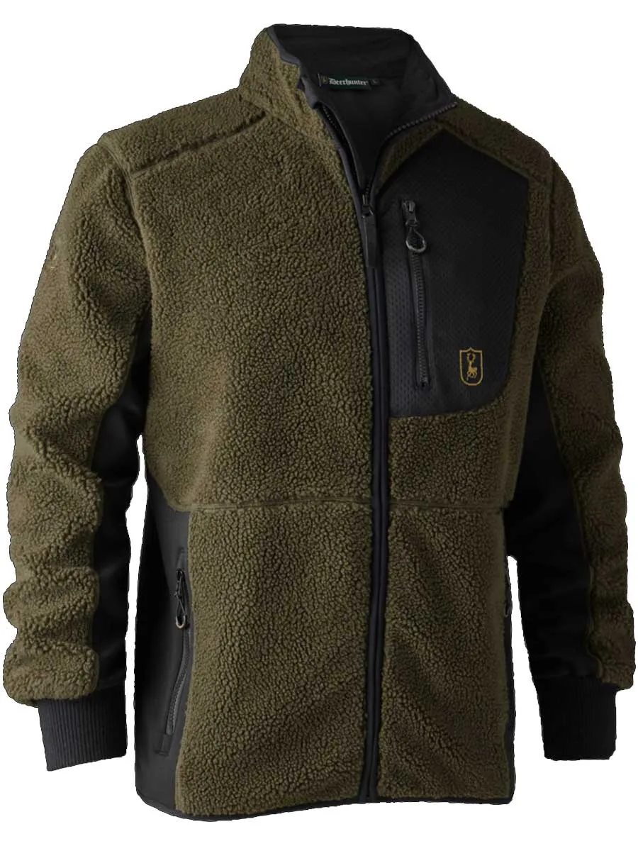 30% OFF DEERHUNTER Rogaland Fiber Pile Jacket - Mens - Adventure Green - Size: Medium