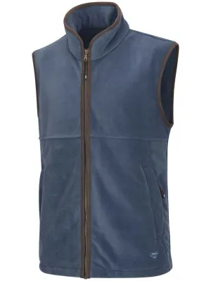 30% OFF HOGGS OF FIFE Stenton Technical Fleece Gilet - Mens - Slate Grey - Size: XL