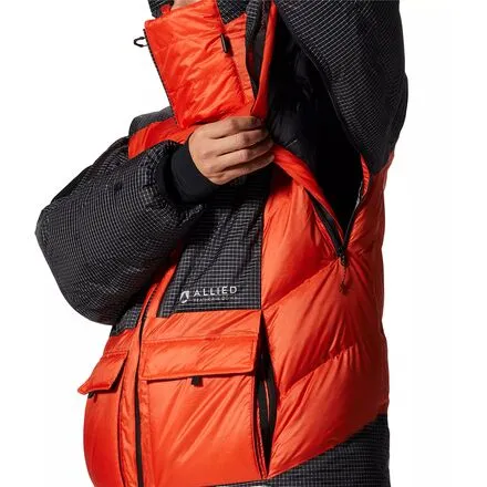 Absolute Zero Down Men's Mountain Hardwear Parka, State Orange