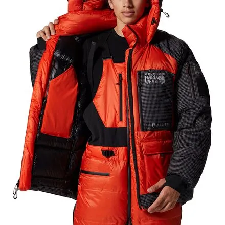 Absolute Zero Down Men's Mountain Hardwear Parka, State Orange