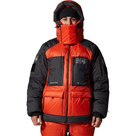 Absolute Zero Down Men's Mountain Hardwear Parka, State Orange