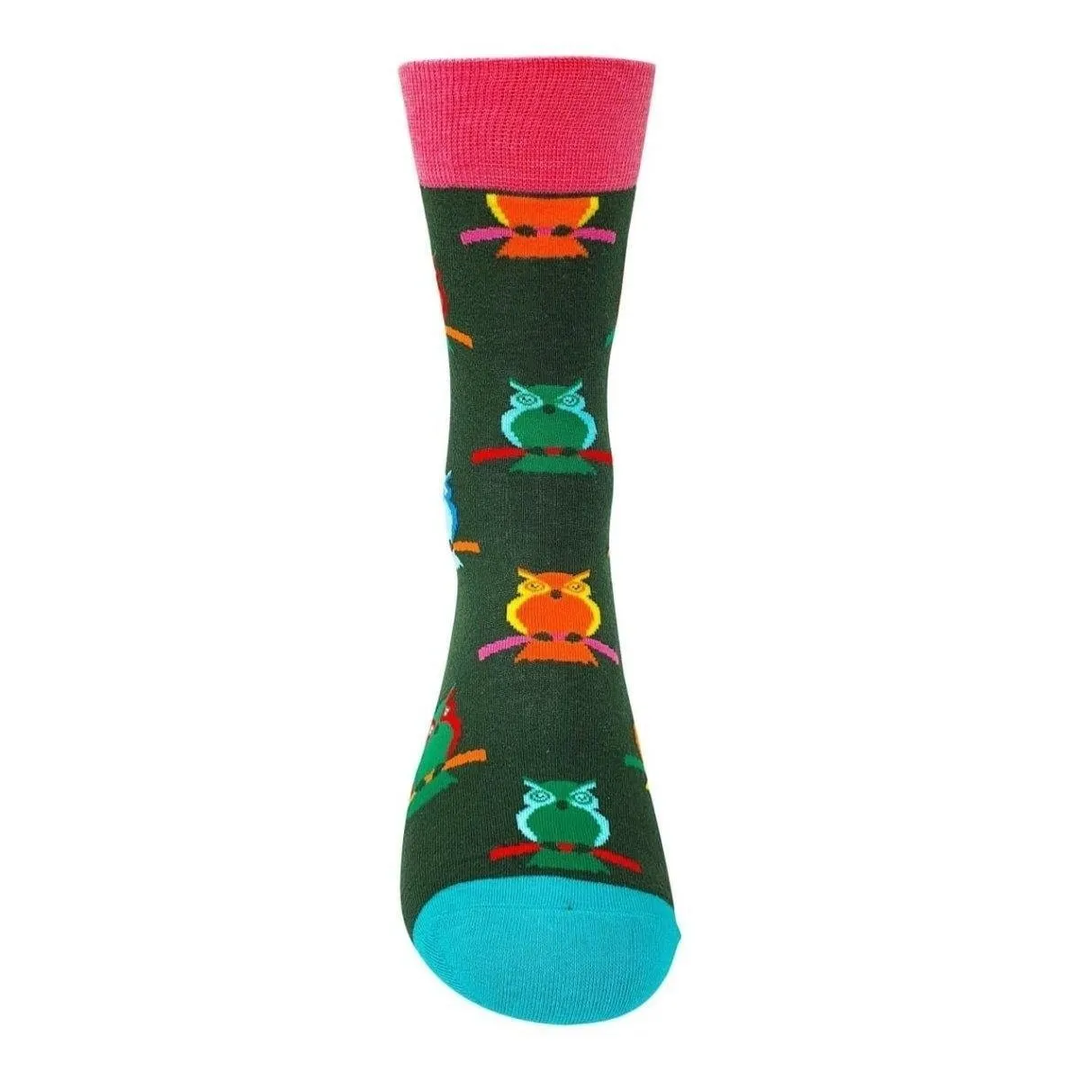 Animal Socks Colorful Owl