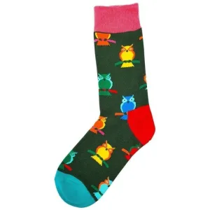 Animal Socks Colorful Owl