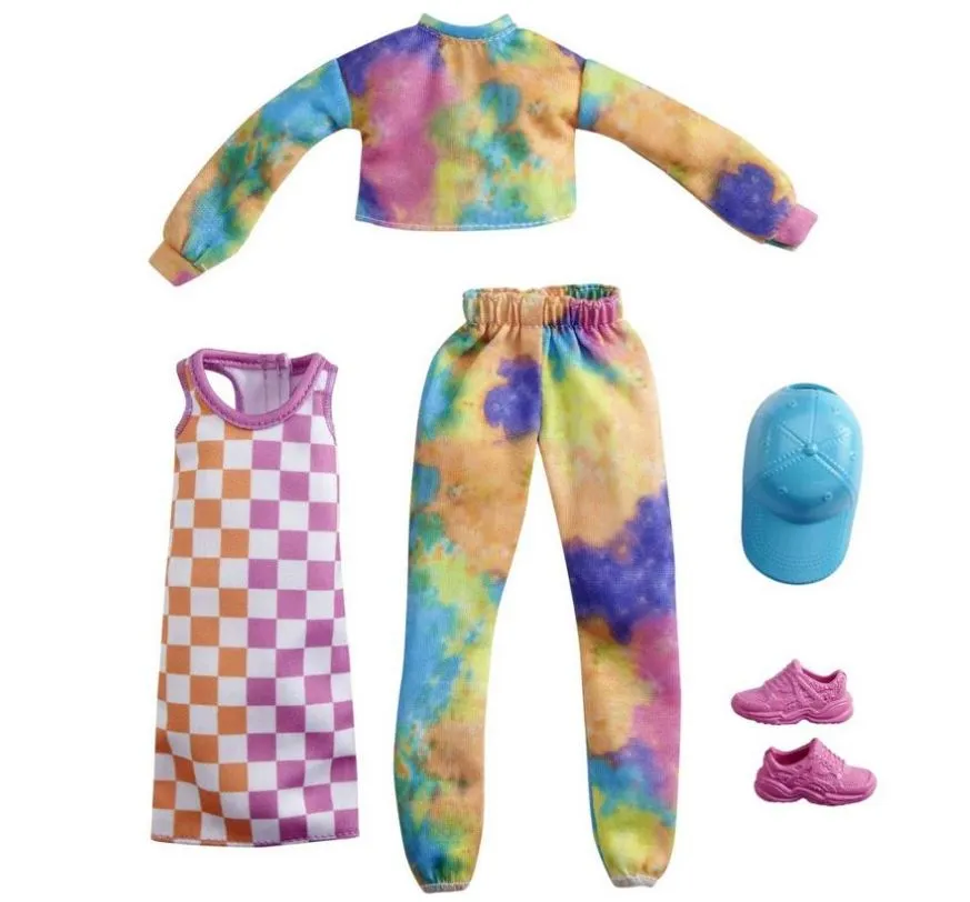 Barbie Fashions 2 Pack Tie Dye Jumpsuit