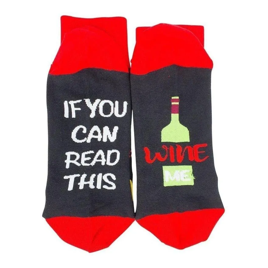 Beverage Socks Wine Lovers