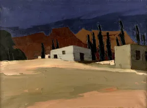 Buildings - Sir Kyffin Williams Print