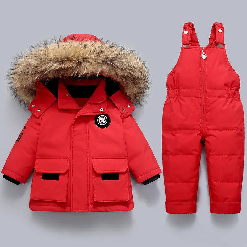 Children's Cute Fashion Down Jacket