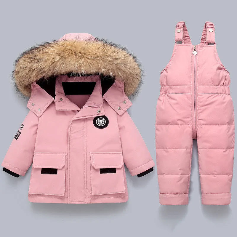 Children's Cute Fashion Down Jacket