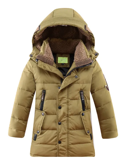 Children's Winter Jackets Duck Down Padded