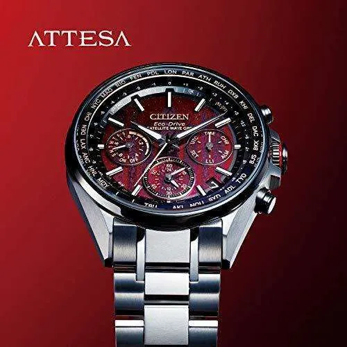 CITIZEN ATTESA ECO-DRIVE  GPS SATELLITE WAVE JOUNETSU COLLECTION MEN WATCH (1100 Limited) CC4005-71Z