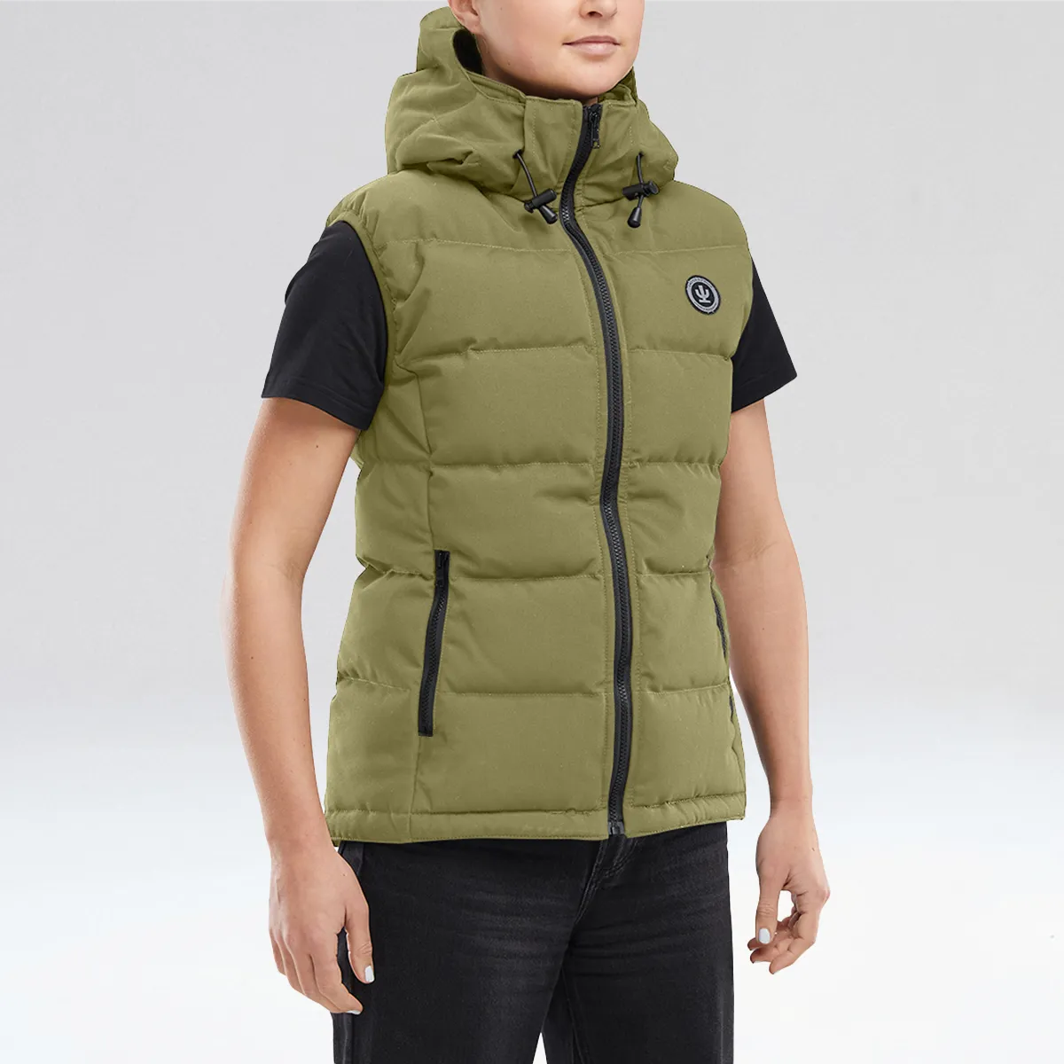 Down Vest Womens