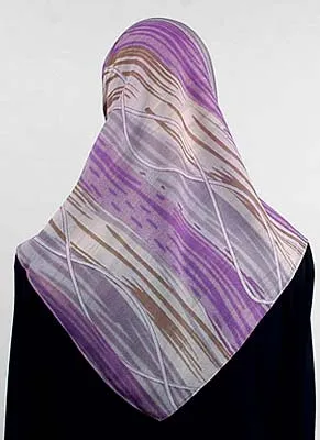 Fashion Print Chiffon Square Scarves