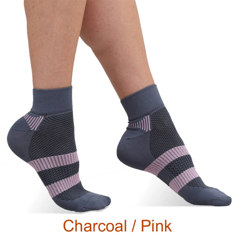 FIRMA Circulation Infrared Quarter Crew Socks