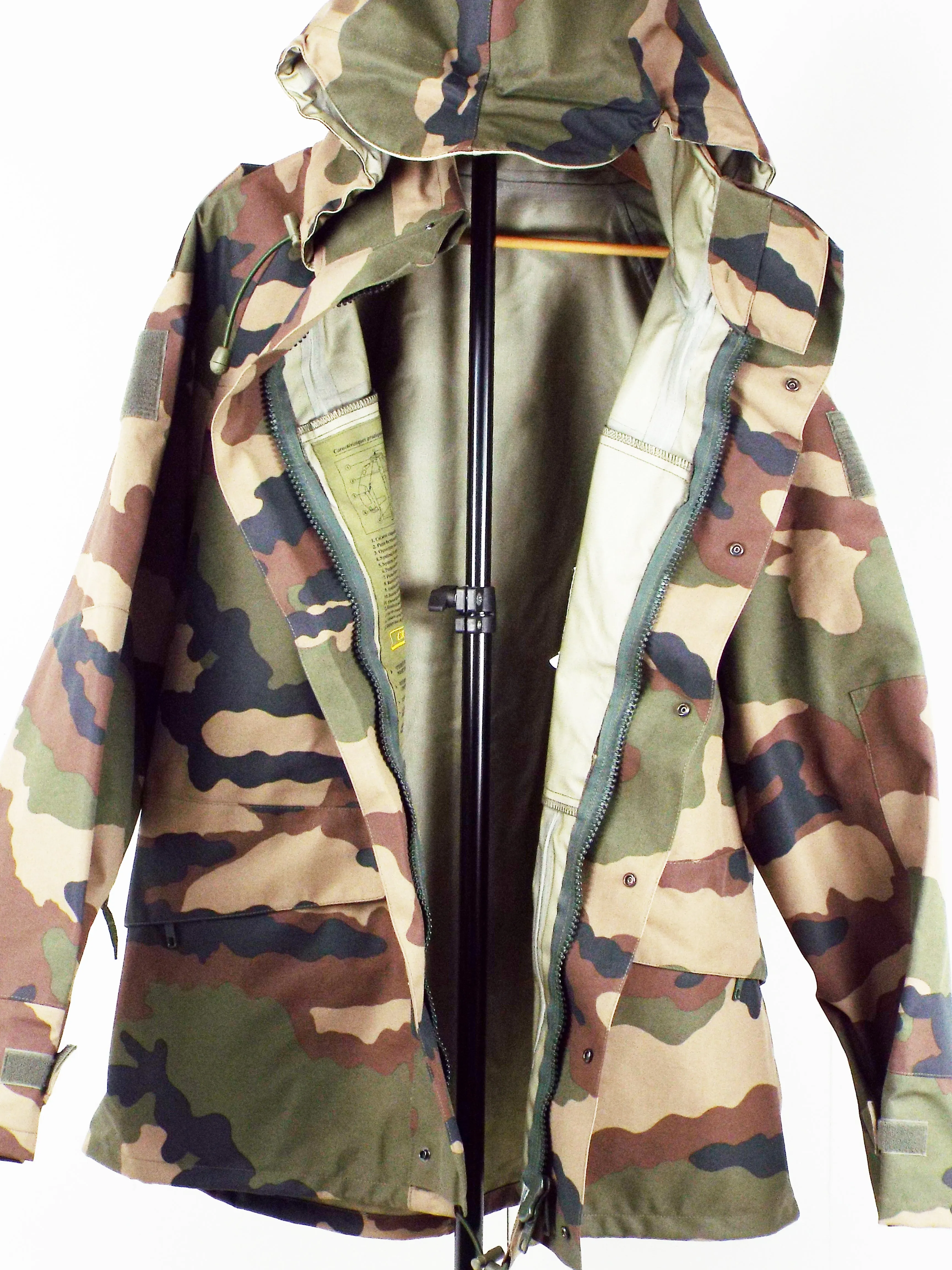 French Woodland CCE Camo Army "Gore-tex" Jacket - Unissued