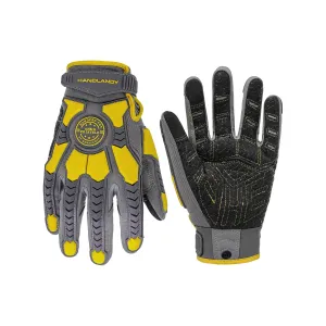 Handlandy Impact Gloves Safety Heavy Duty ANSI Cut 6 TPR Protect H694