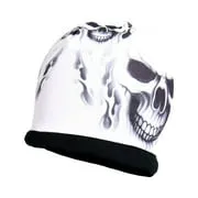 Hot Leathers KHC1001 Ghost Skull Sublimated Beanie