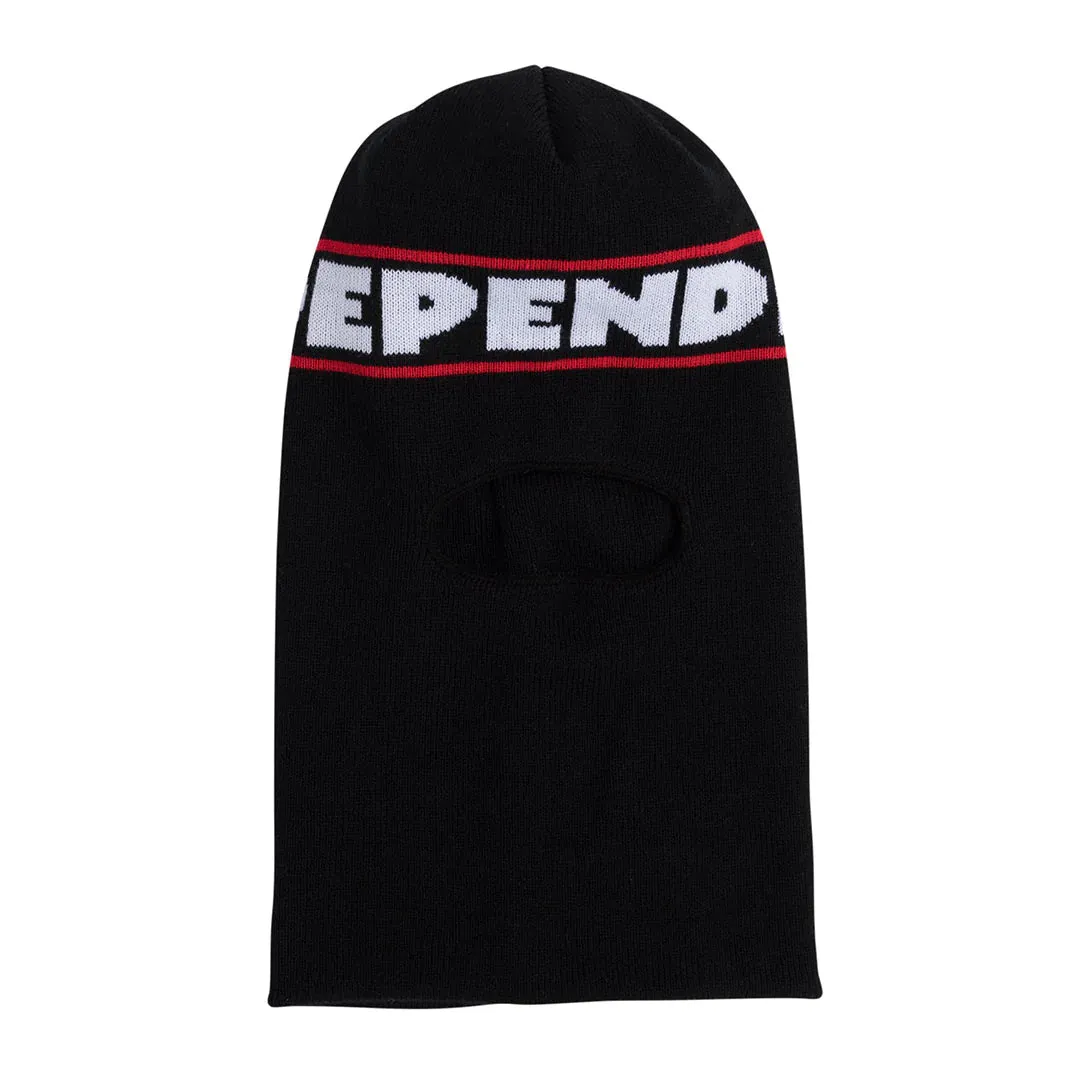 Independent Bar Logo Balaclava Black