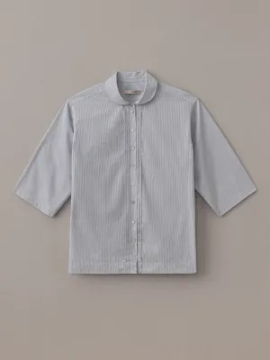 Jane Blouse - Fine Stripe