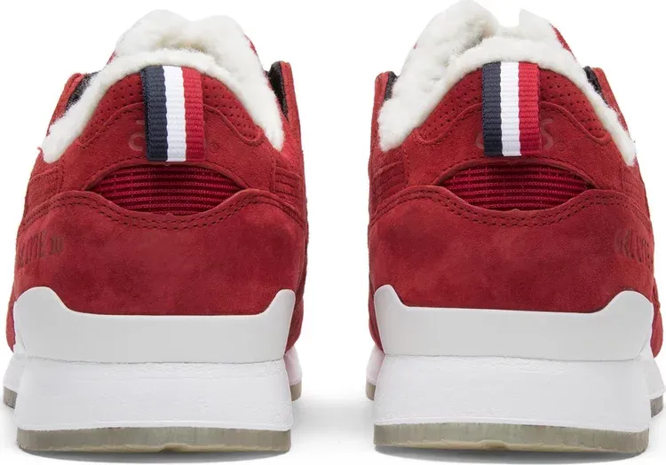 Kith x moncler x gel lyte 3 'red' Asics sneakers, red