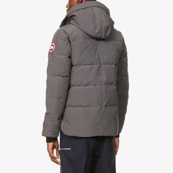 Macmillan Funnel Collar Parka with Canada Goose Twill Down, Graphite