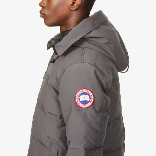 Macmillan Funnel Collar Parka with Canada Goose Twill Down, Graphite