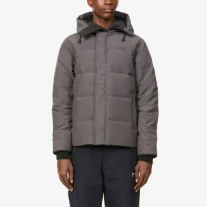 Macmillan Funnel Collar Parka with Canada Goose Twill Down, Graphite