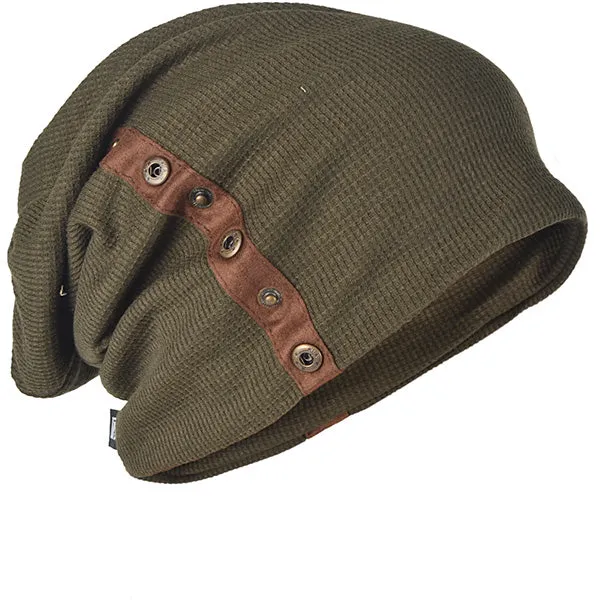 Men Oversize Cotton Beanie Slouchy Hat B020