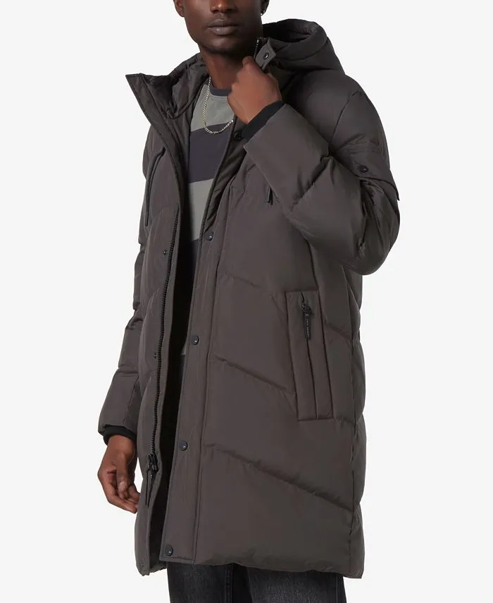 Men's Sullivan Down Puffer Stadium Parka Marc New York, gray