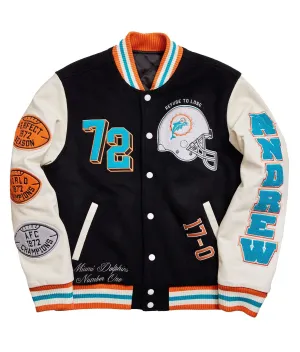 Miami Dolphins Varsity Jacket