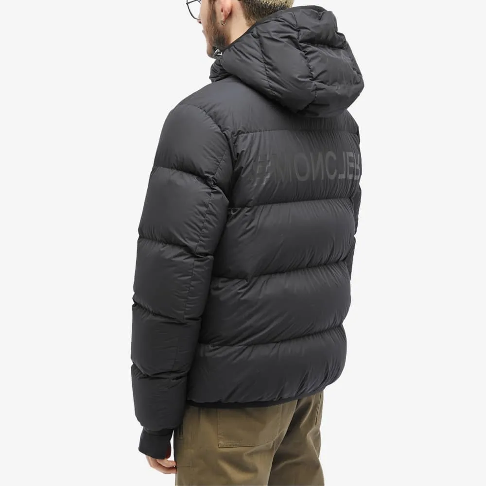 Moncler Grenoble Adret Tech Matt Nylon, Black