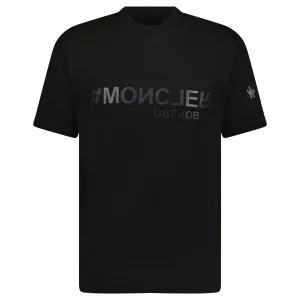 MONCLER GRENOBLE T-SHIRT BLACK