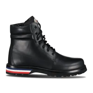 MONCLER VANCOUVER BOOTS BLACK LEATHER