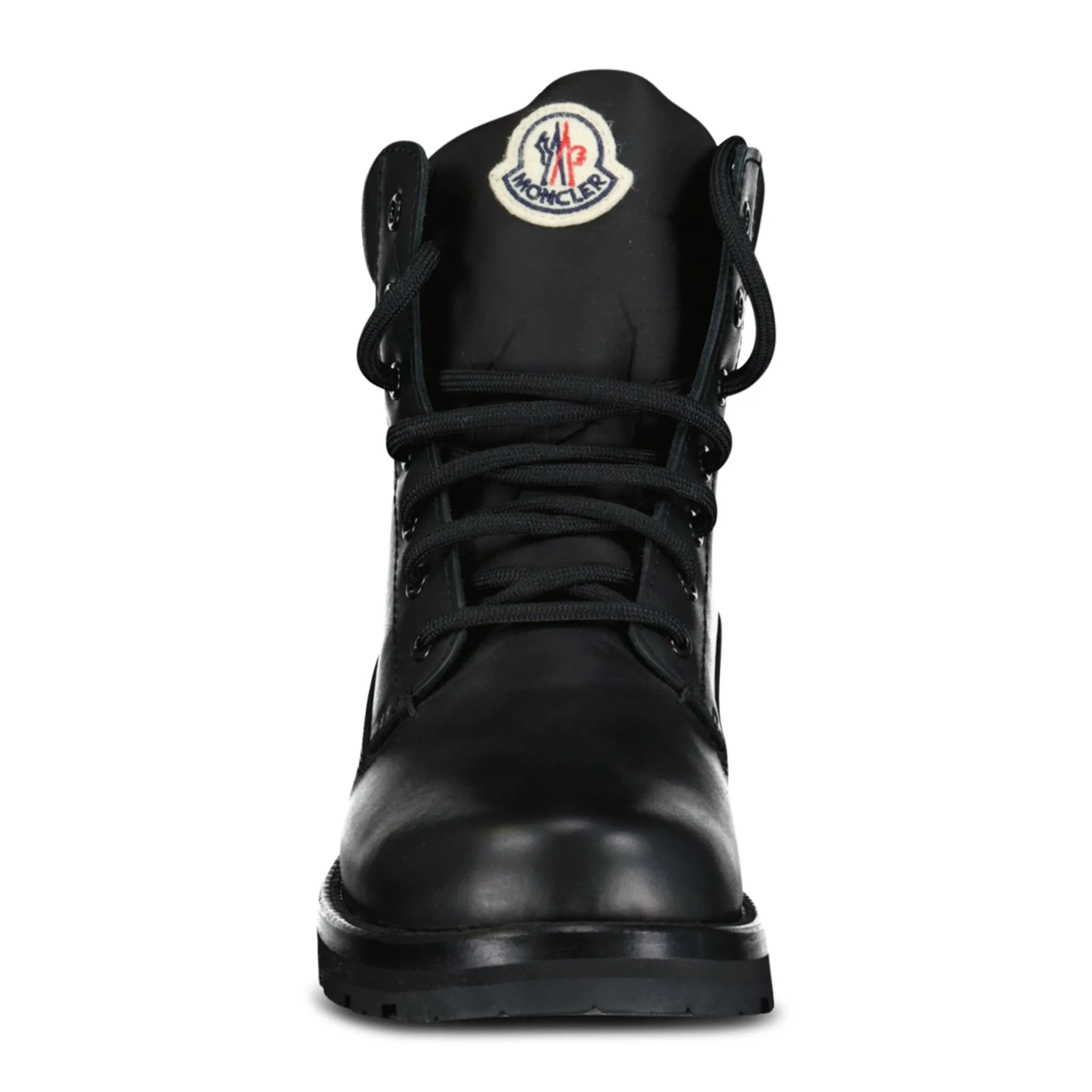 MONCLER VANCOUVER BOOTS BLACK LEATHER