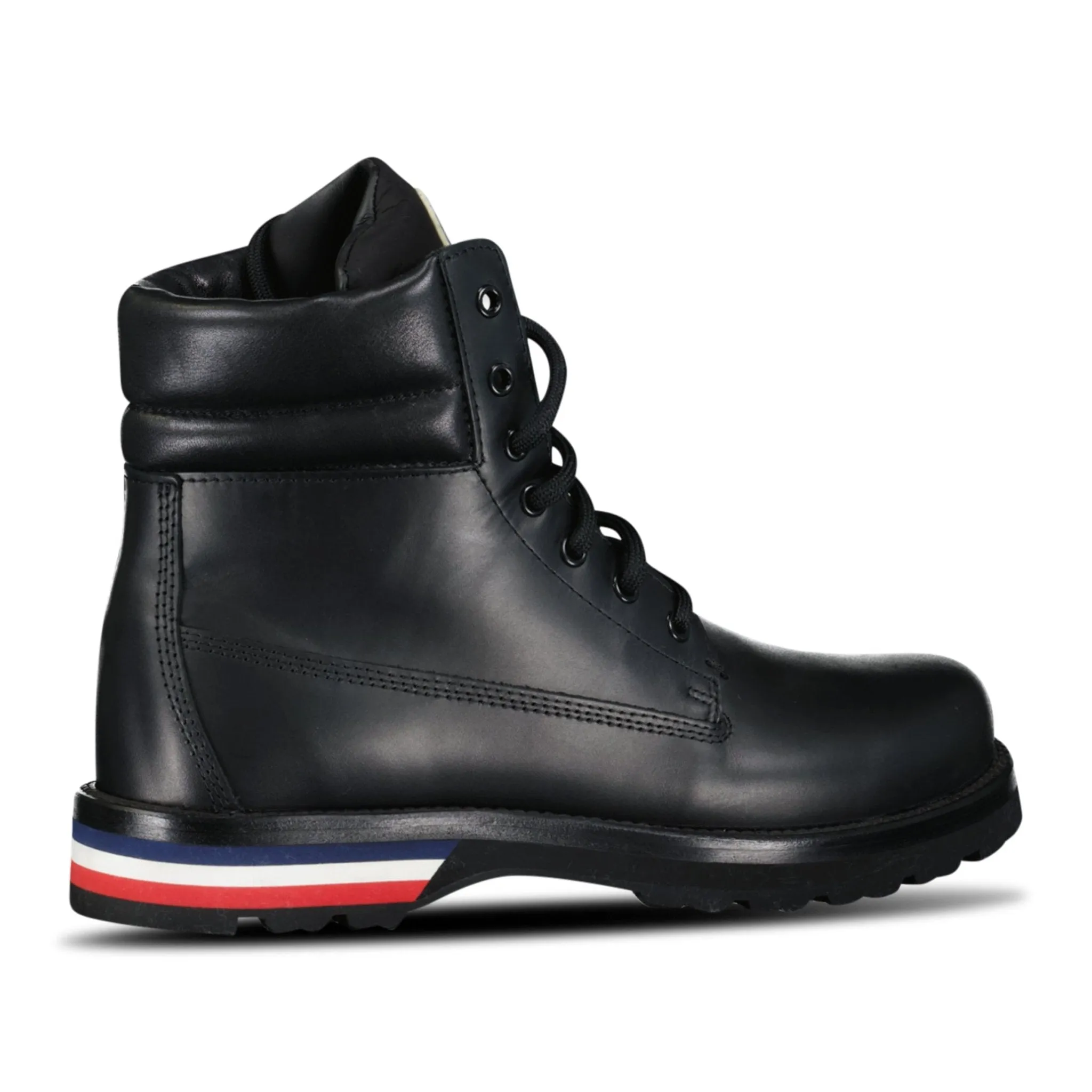 MONCLER VANCOUVER BOOTS BLACK LEATHER