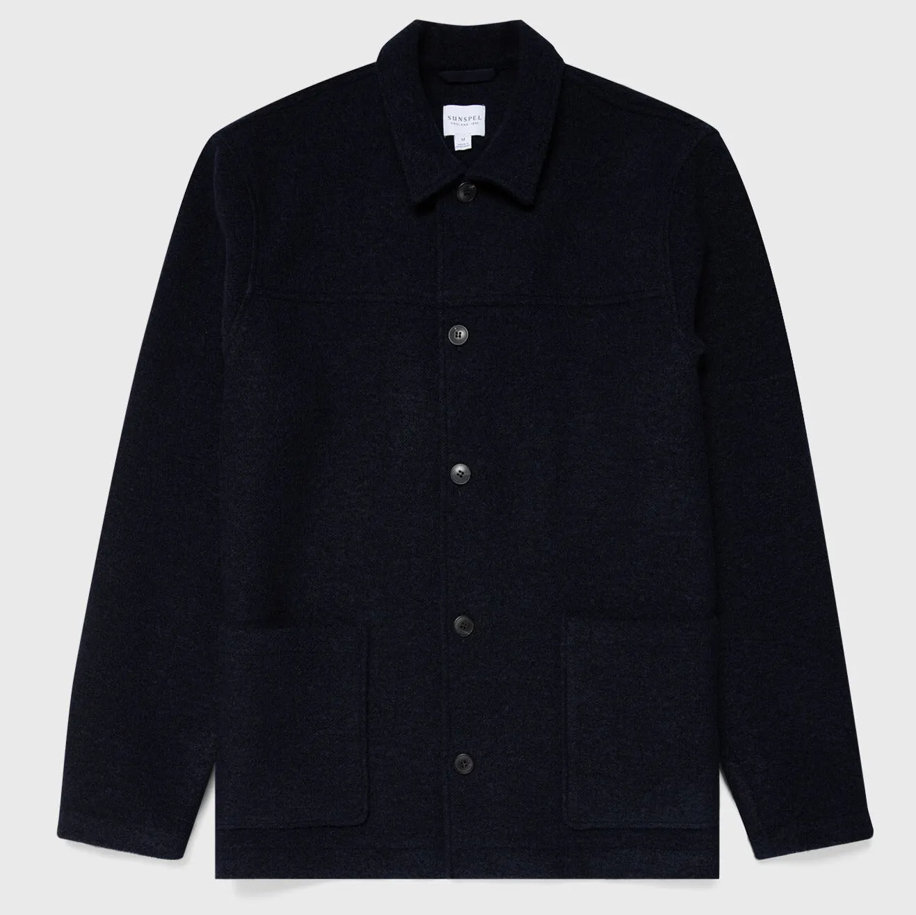 Navy Wool Donkey Jacket