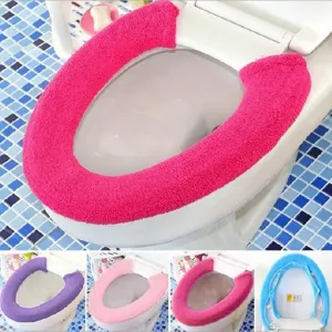 New qualified Warm Soft Toilet Cover Seat Lid Pad Bathroom Closestool Protector dec30