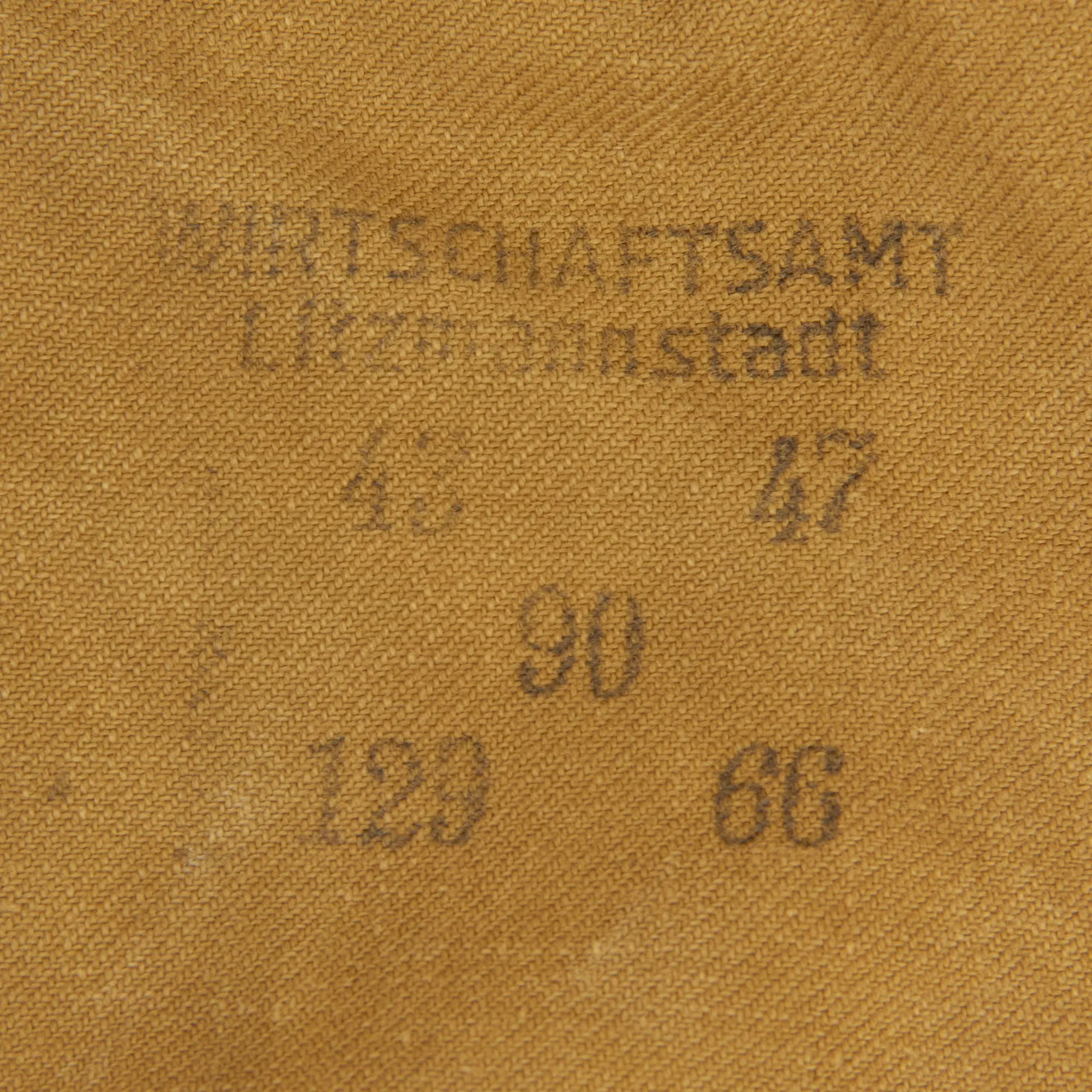 Original German WWII Afrikakorps DAK Tropical Kradmantel Motorcycle Overcoat - Light Tan Color