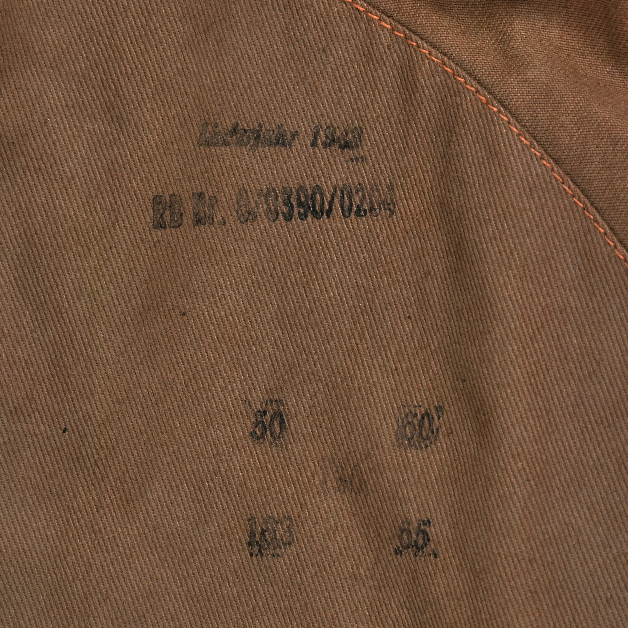 Original German WWII Heer Army Cavalry NCO Afrikakorps DAK Tropical Kradmantel Motorcycle Overcoat - dated 1943