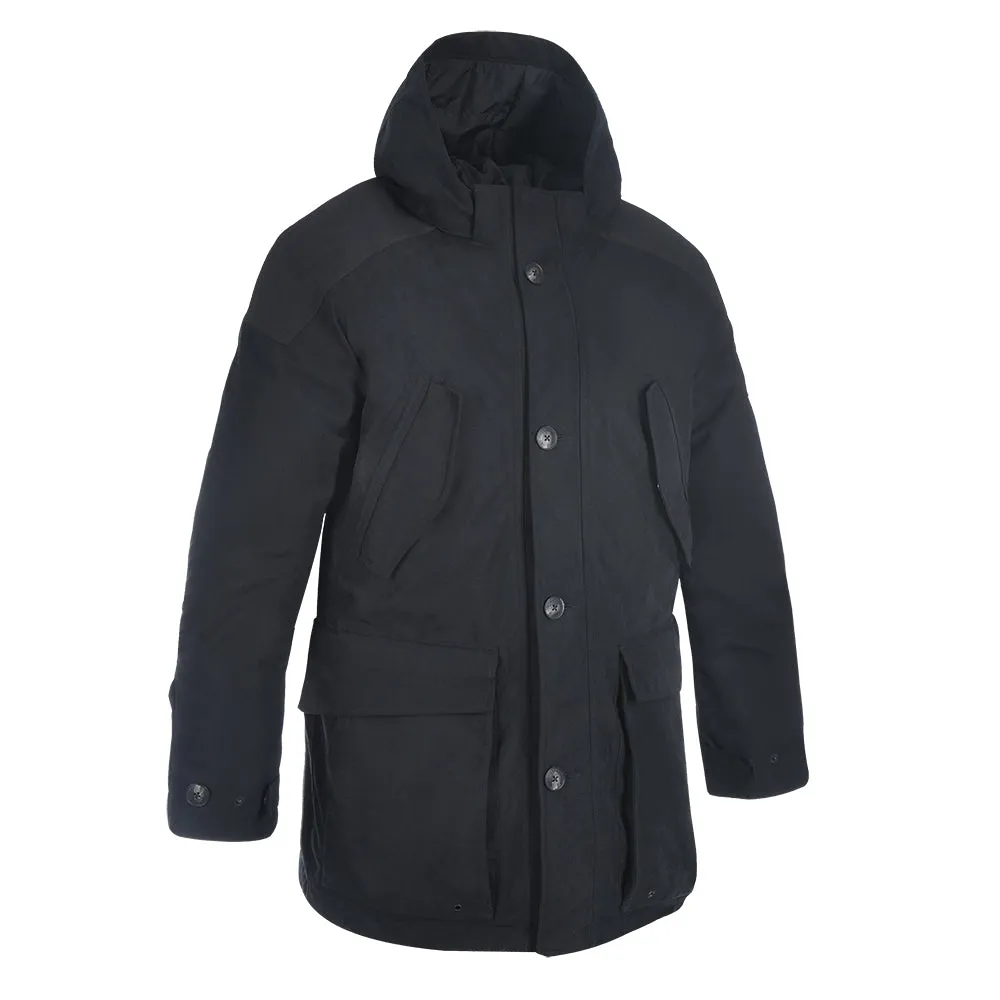 Oxford Parka Jacket Black