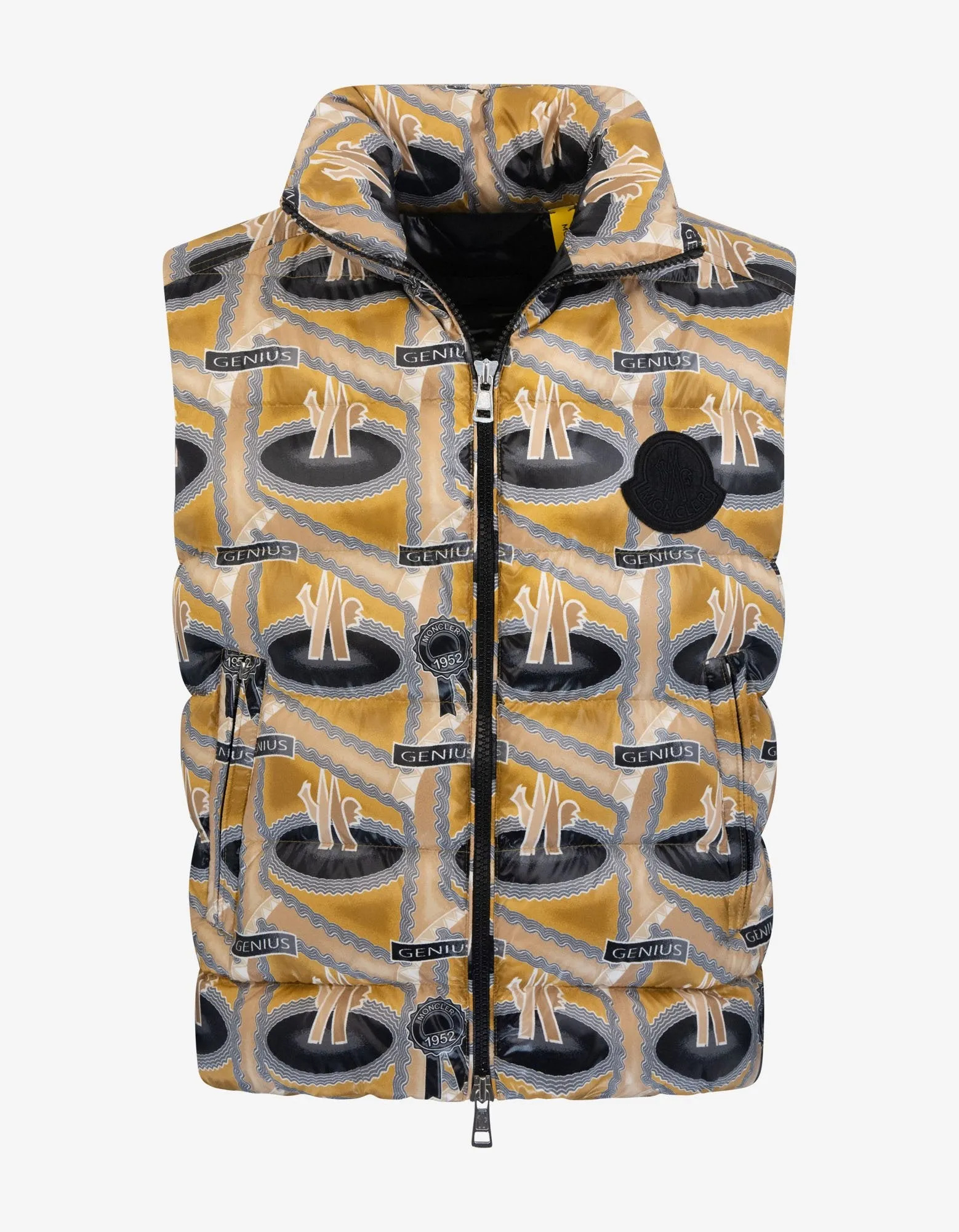 Parker Genius Print Nylon Down Gilet