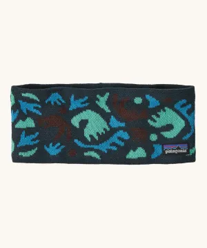 Patagonia Adult Powder Town Headband - Smolder Blue