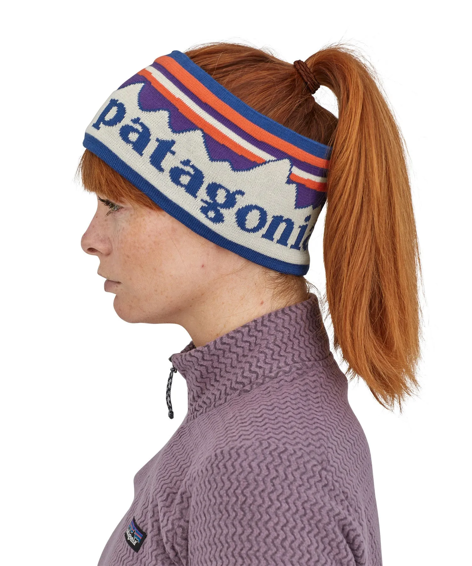 Patagonia Adult Powder Town Headband - Smolder Blue