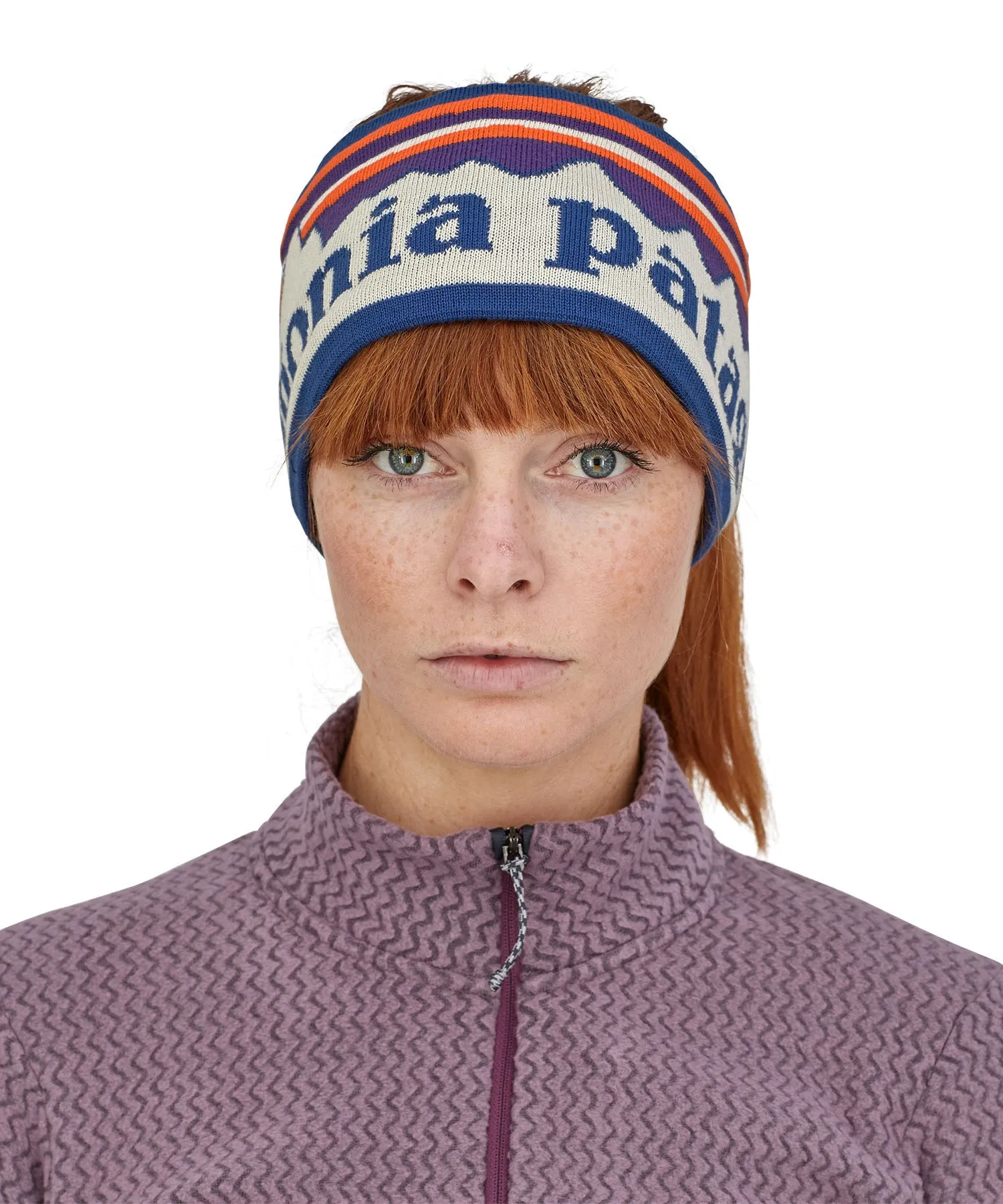 Patagonia Adult Powder Town Headband - Smolder Blue