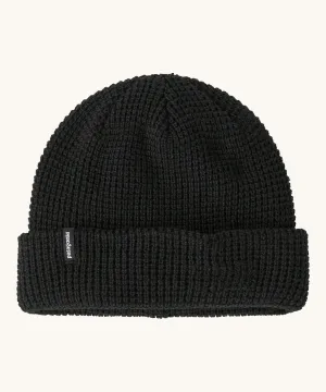 Patagonia Adult SnowDrifter Beanie - Black