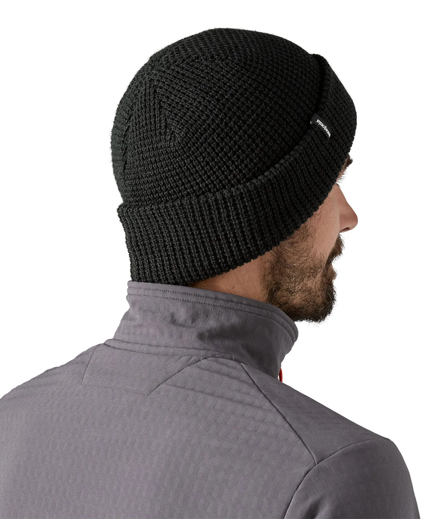 Patagonia Adult SnowDrifter Beanie - Black