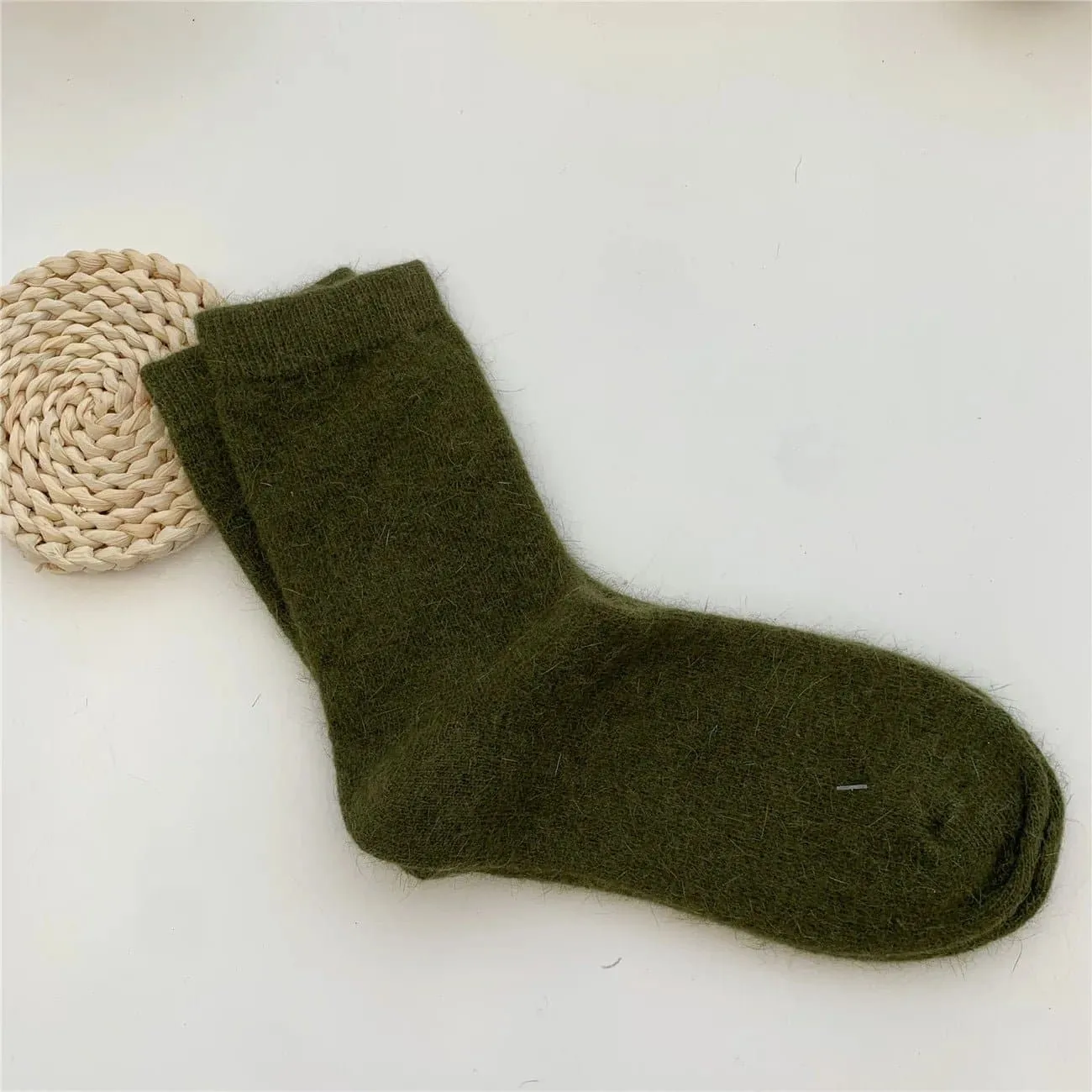 Rabbits Hair Socks - Cozy and Warm Women's Winter Socks (Pack of 2)