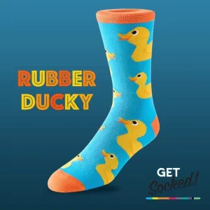 Rubber Ducky  - Bamboo Socks