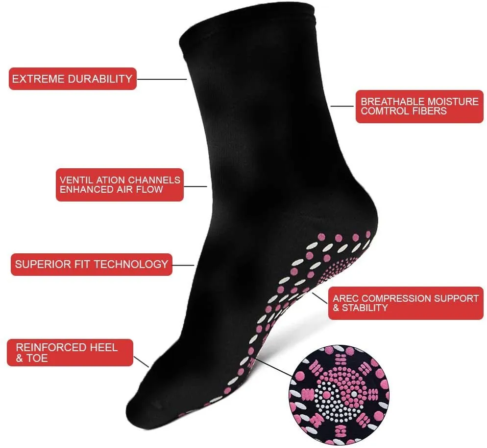 Self Heating Socks for Men and Women, Ideally for Fishing, Camping, Hiking and Skiing