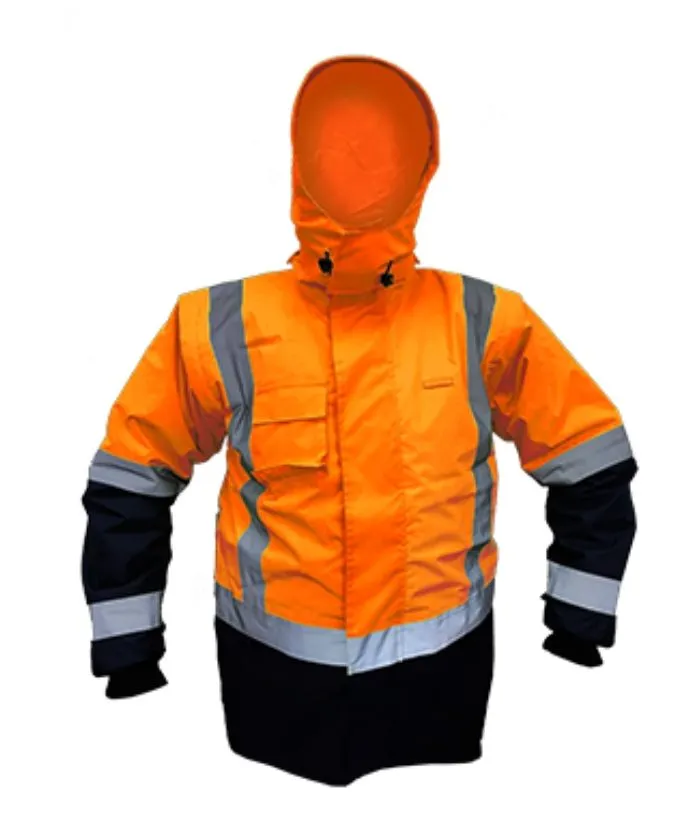 StormPro Lined D/N Jacket with Zip-off Sleeves & Hood