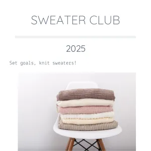 SWEATER CLUB | 2025